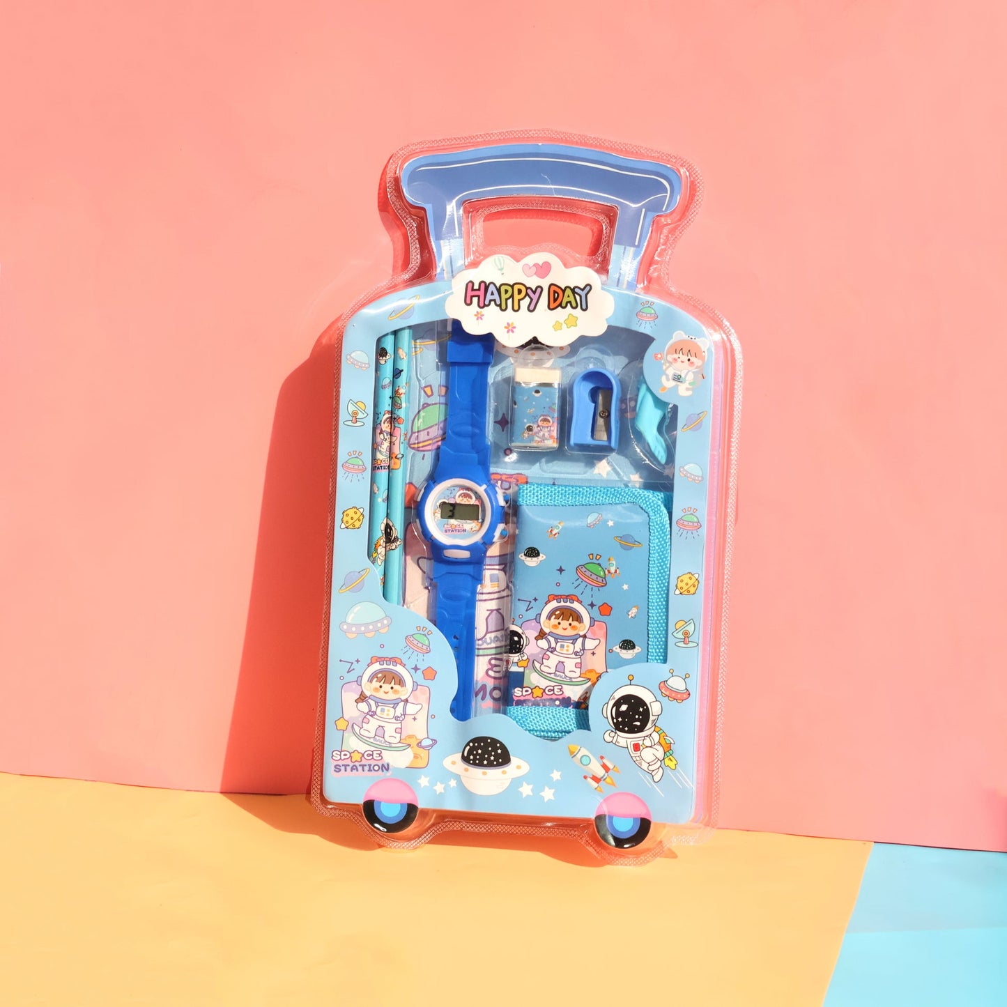 Stationery Set for Kids (Pack of 7 Pcs)