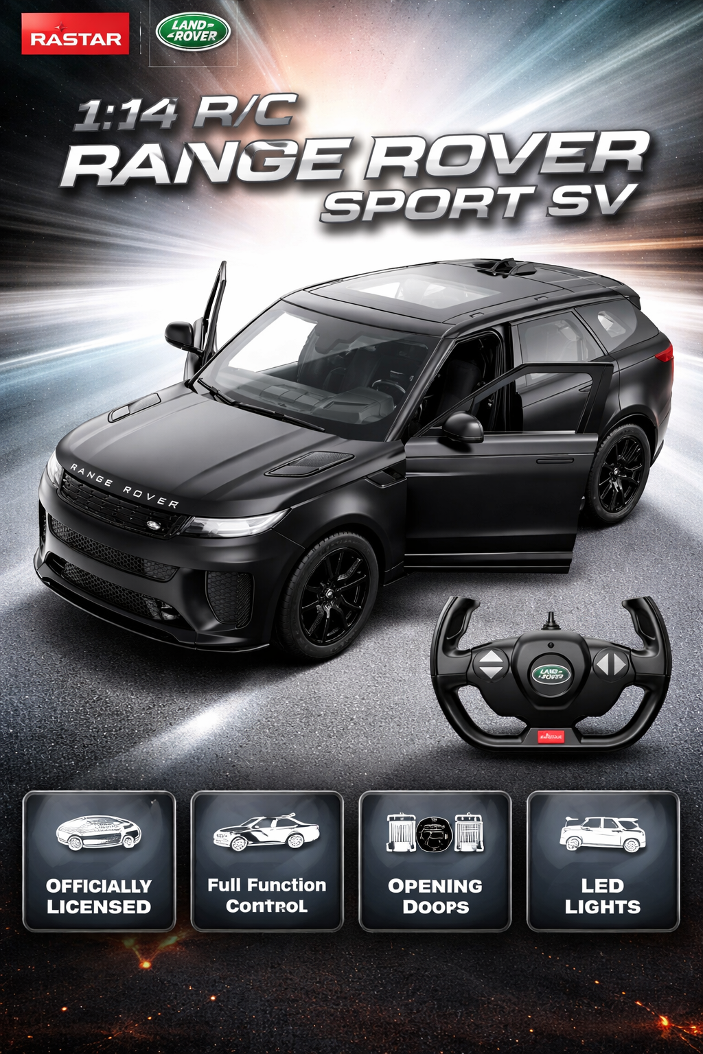 Range Rover sports SV RC 1:14