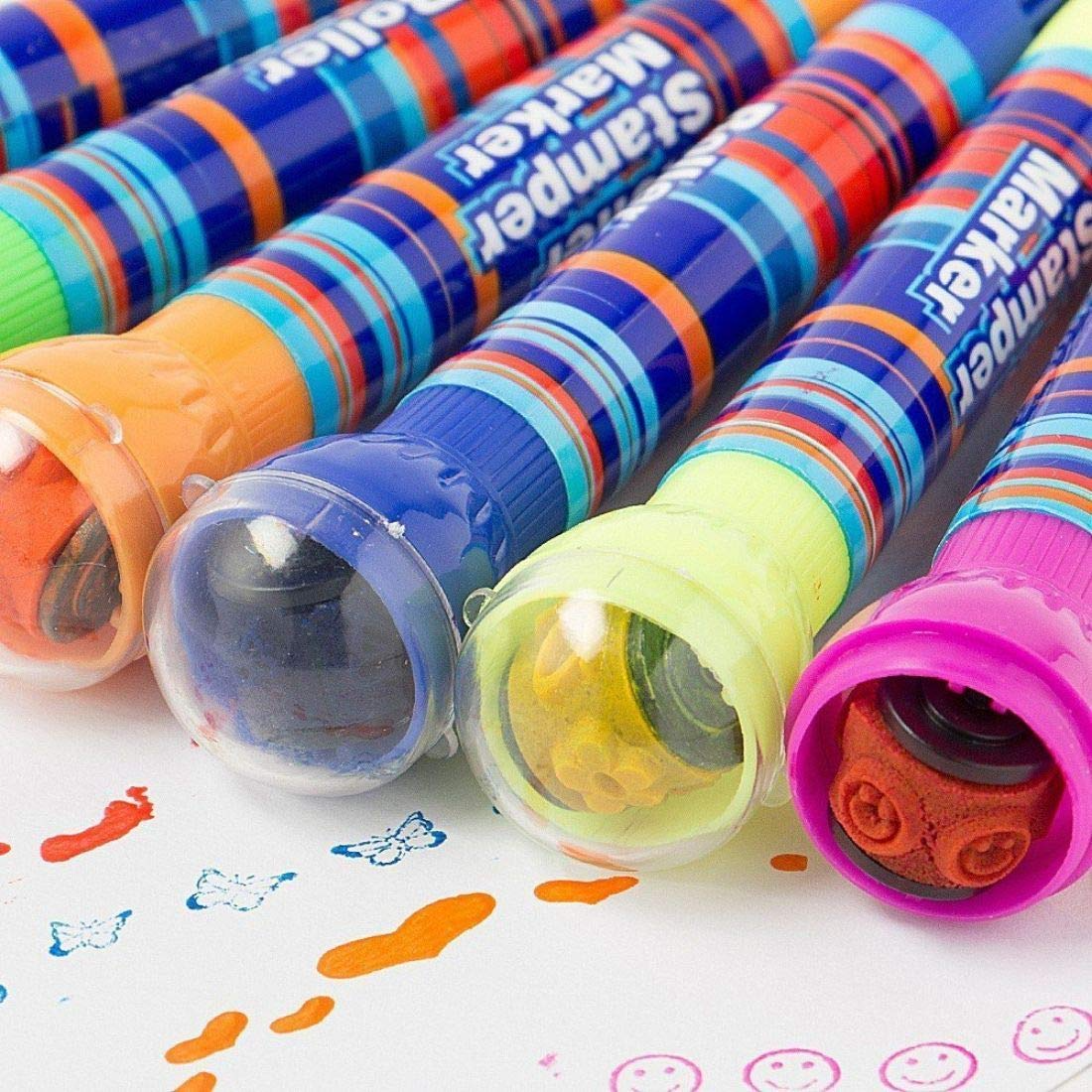 Roller stamper and marker 6 pcs