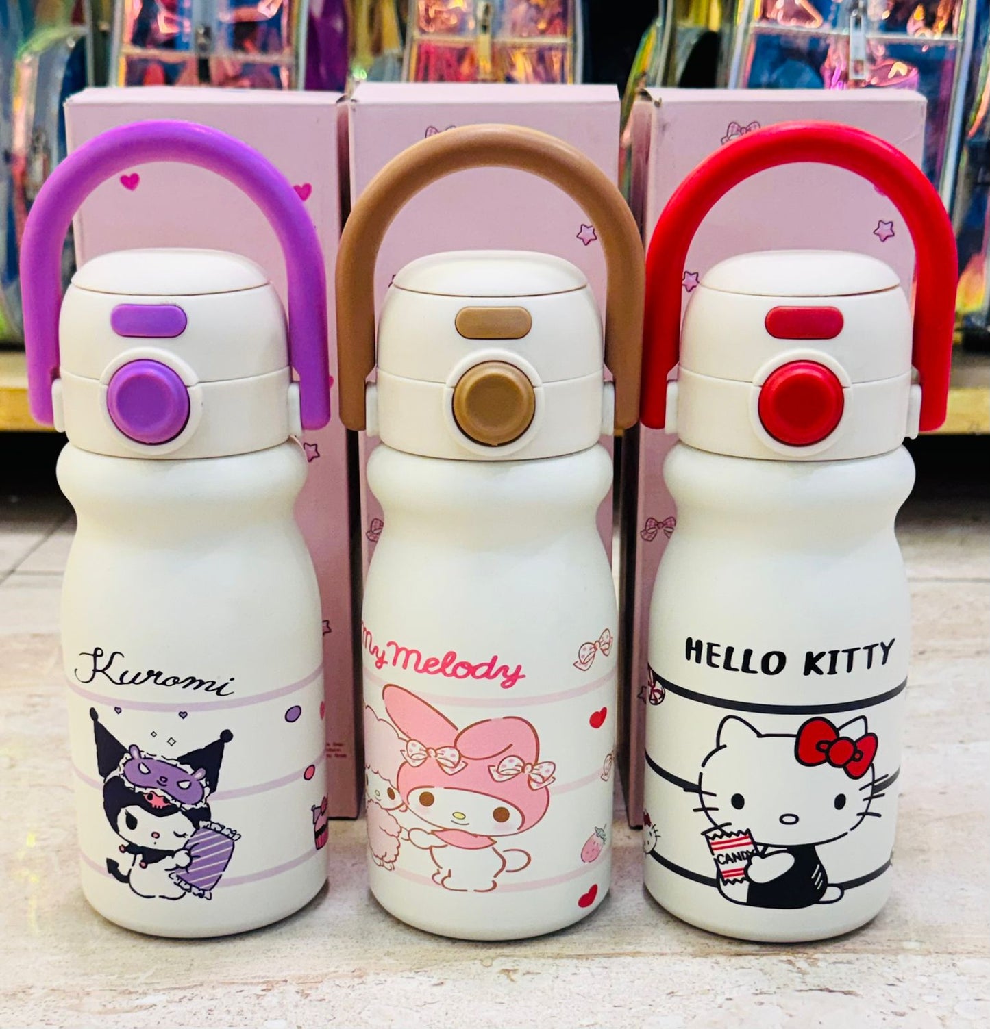Cute steel bottles for kids