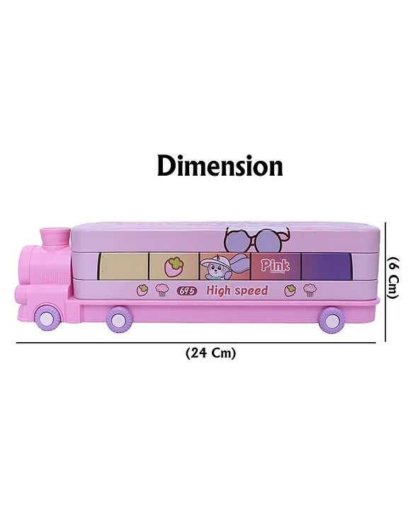 Train Geometry Box for Boys and Girls
