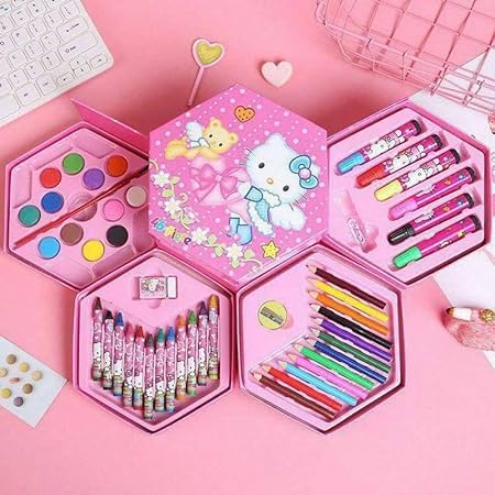 Hexagon Painting Set For Kids