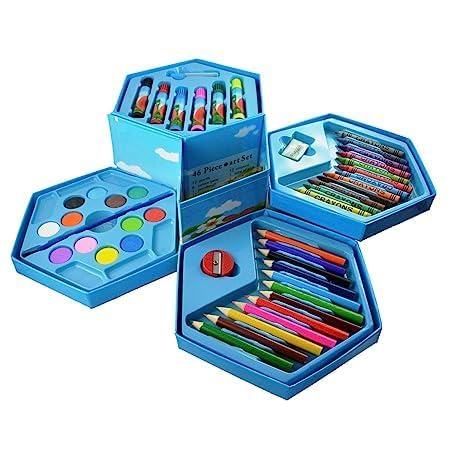 Hexagon Painting Set For Kids