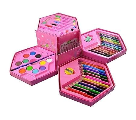Hexagon Painting Set For Kids
