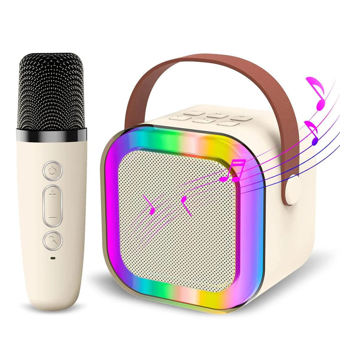Mini Karaoke Speaker & Mic, helpful to improve Kids stage daring