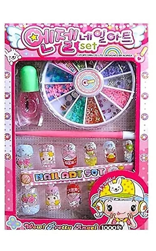 Nail Art Kit for Girls' Birthday Gift