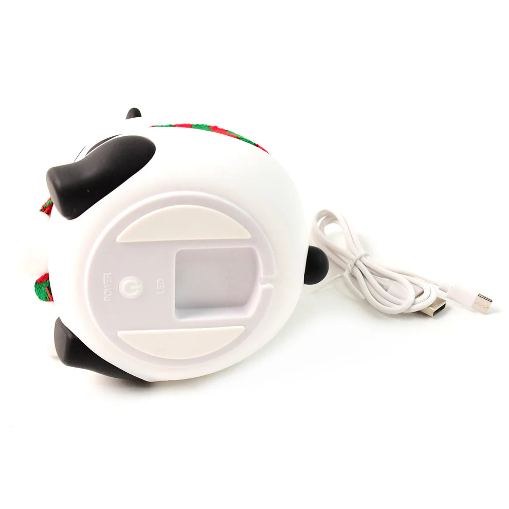 Panda 7-Color LED Silicone Touch Lamp