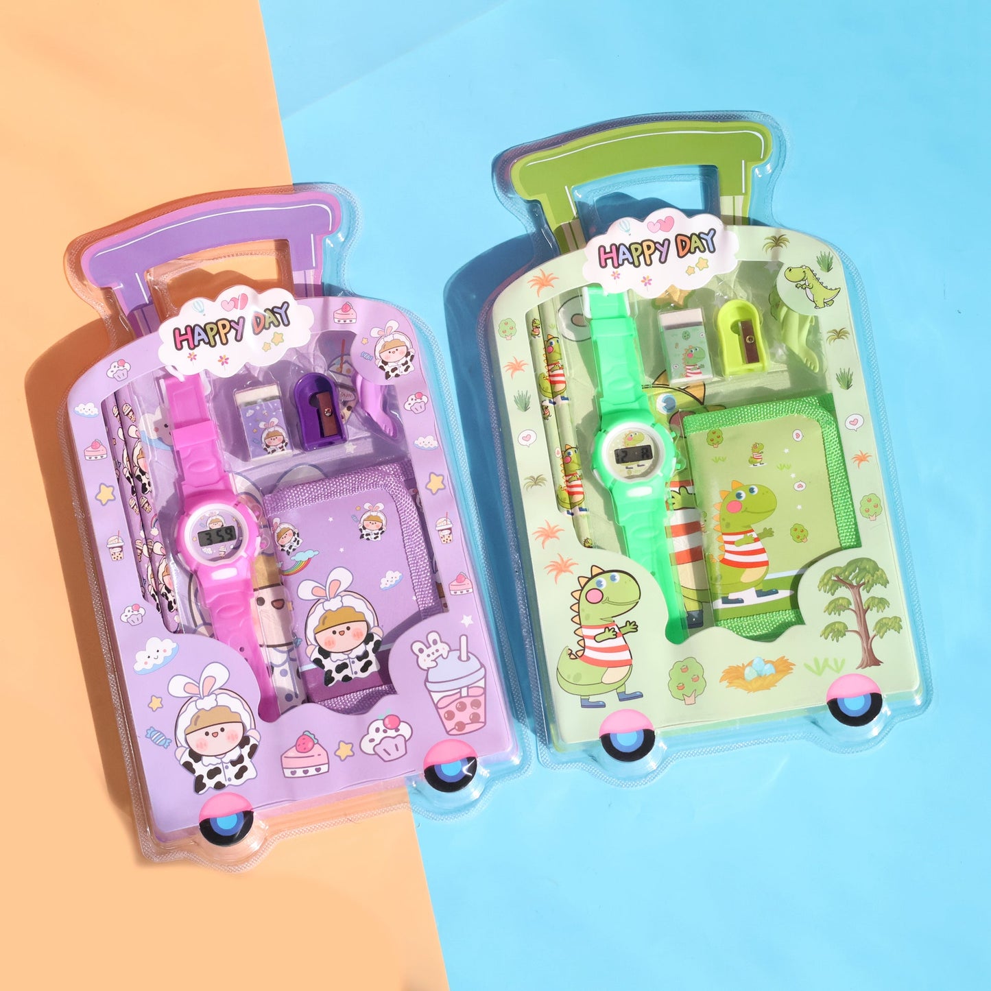 Stationery Set for Kids (Pack of 7 Pcs)