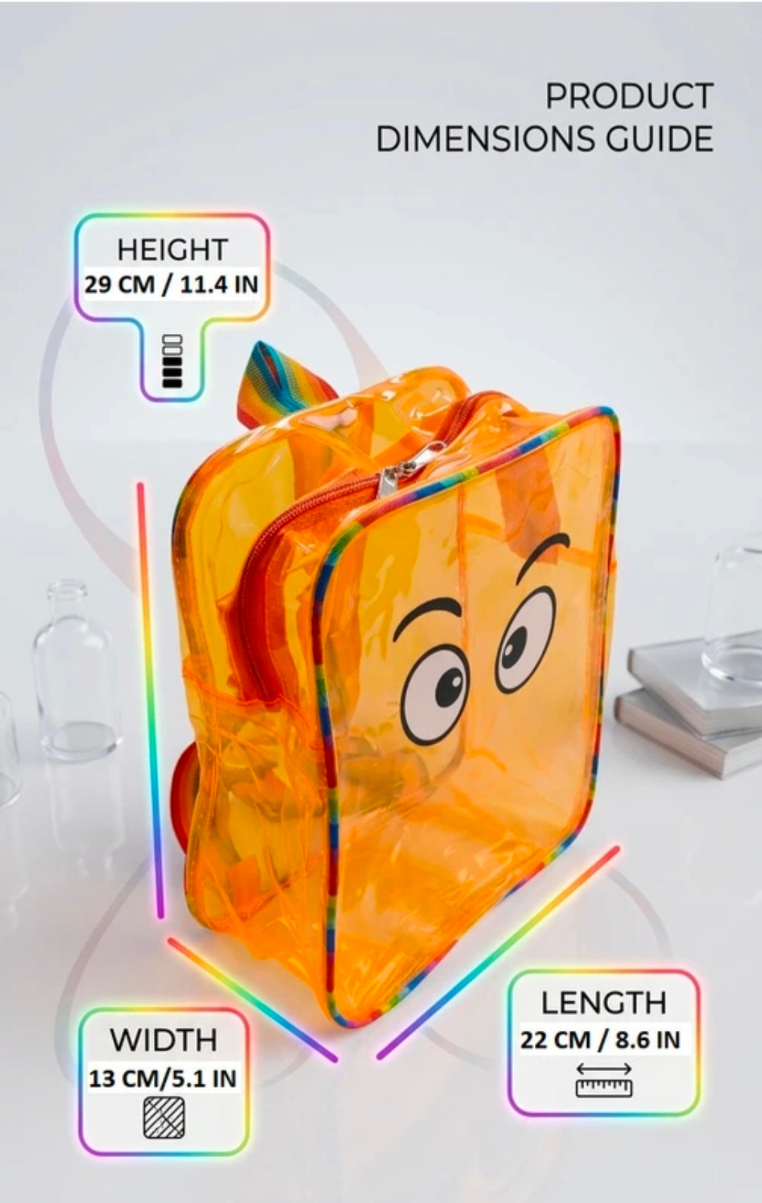 Jelly backpack for kids