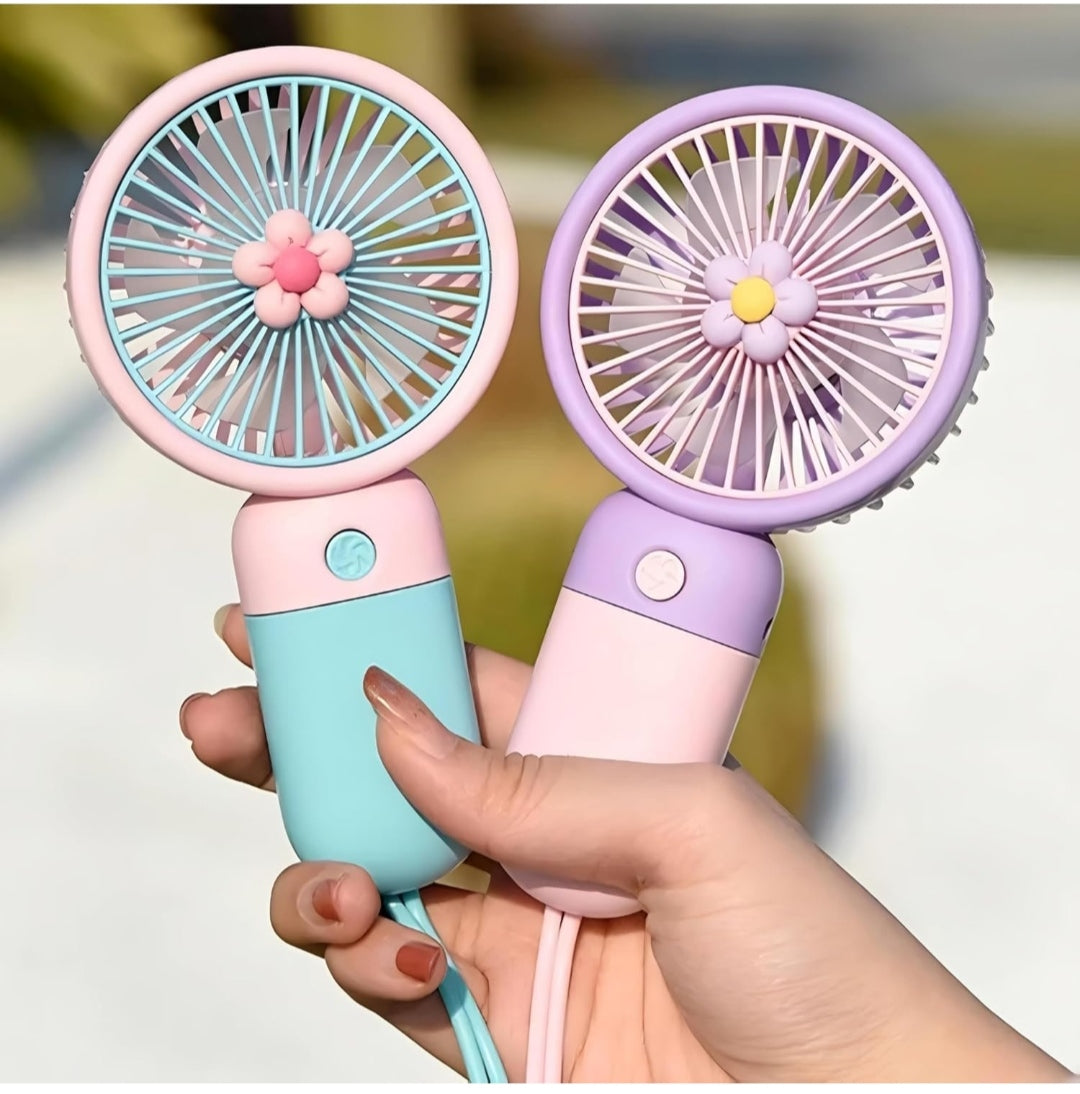 Portable USB fan rechargeable
