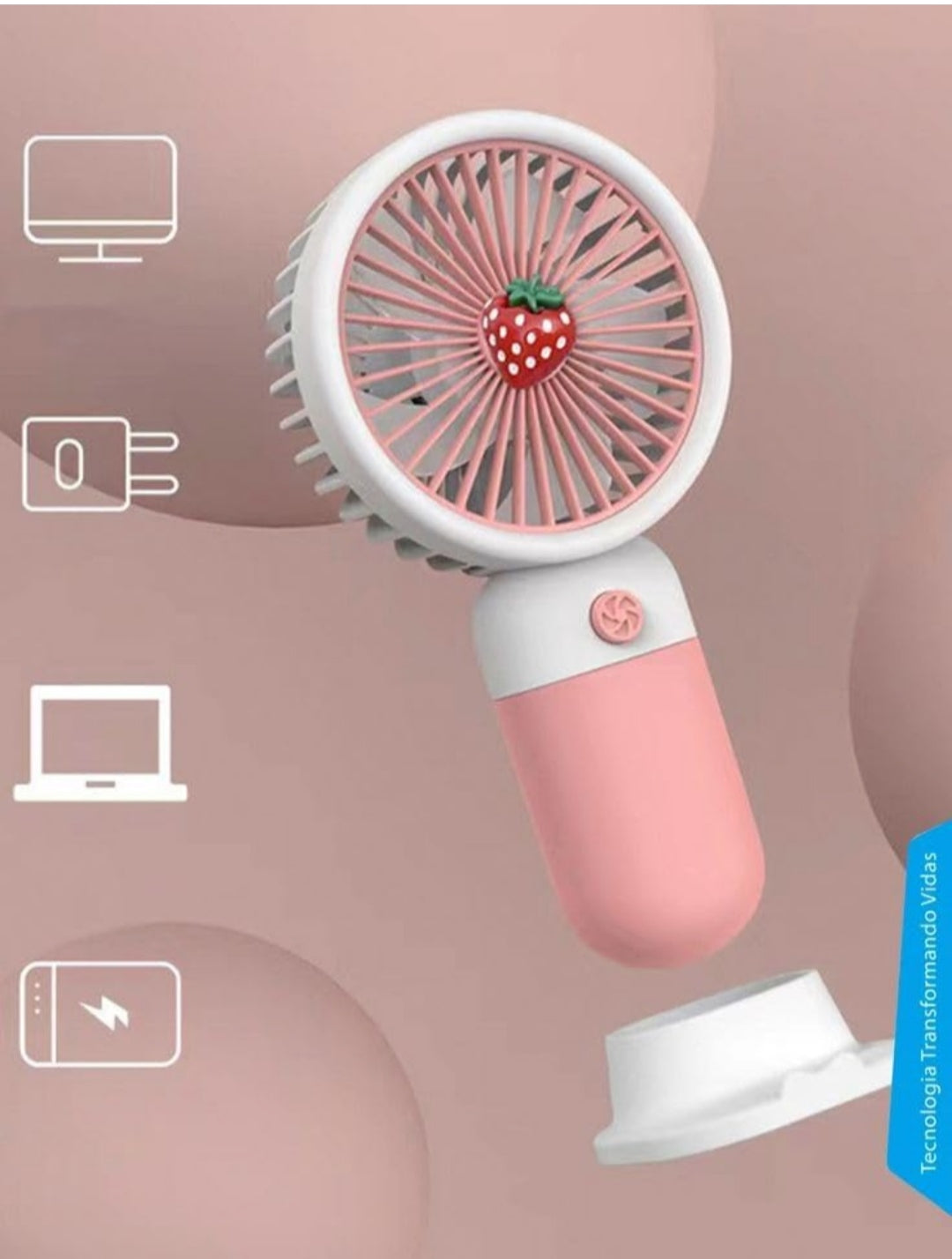 Portable USB fan rechargeable