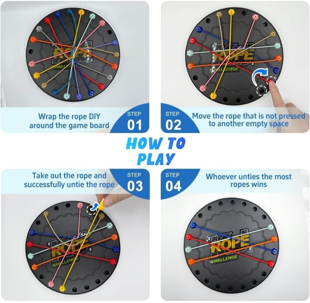 Rope puzzle game