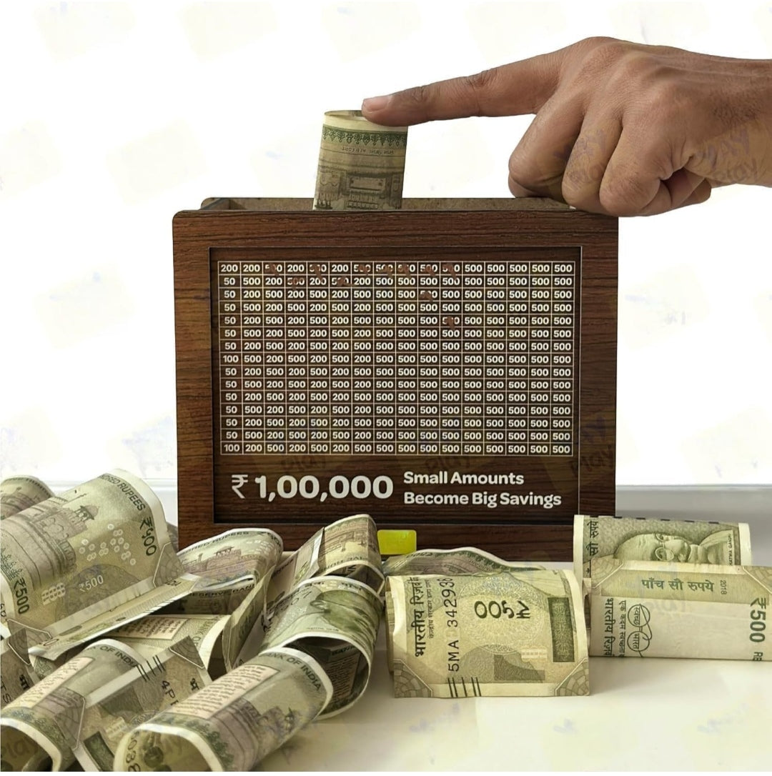 DIY Wooden Savings Bank Box, best return gift
