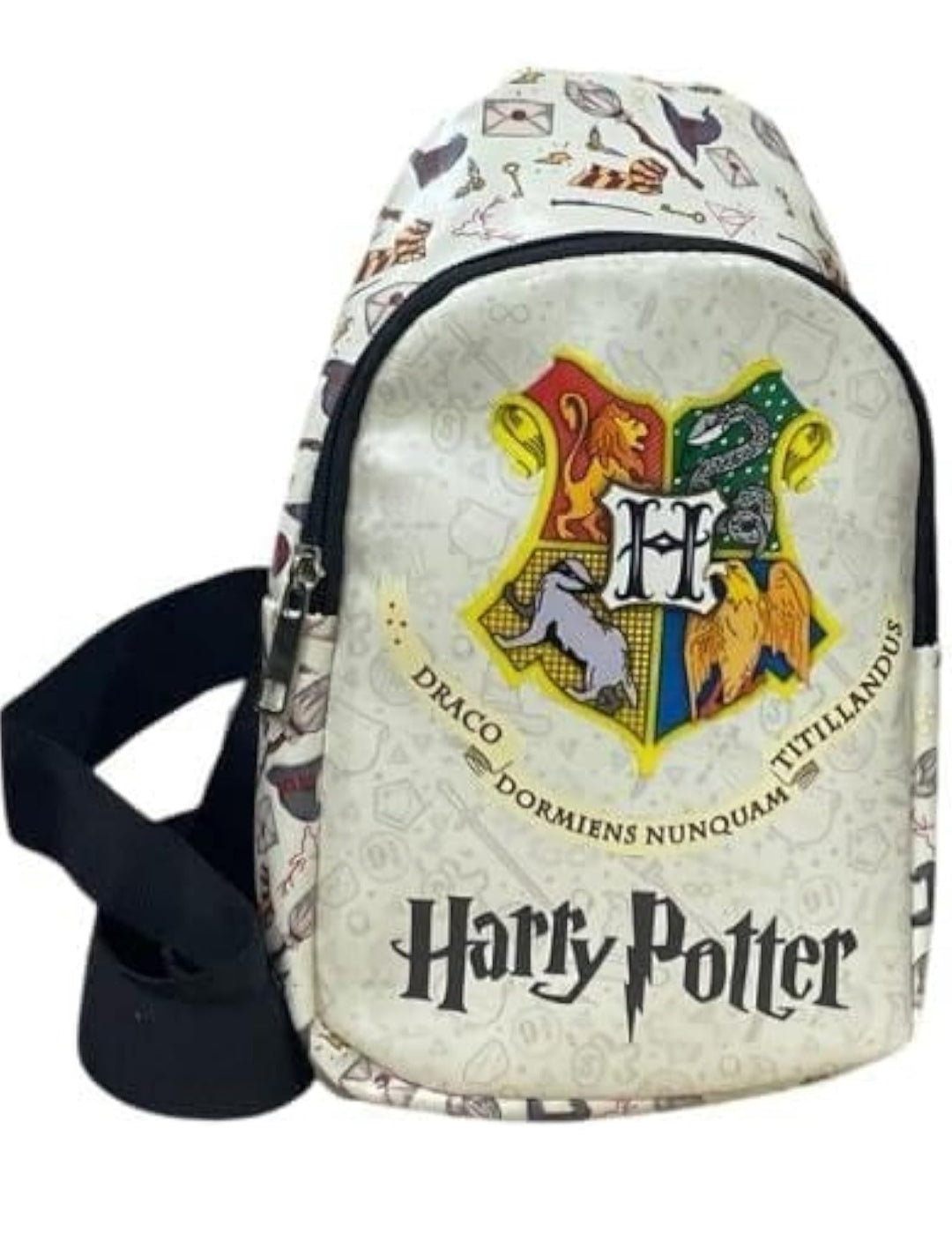 Harry Potter Themed Faux Leather Chest Sling Bag