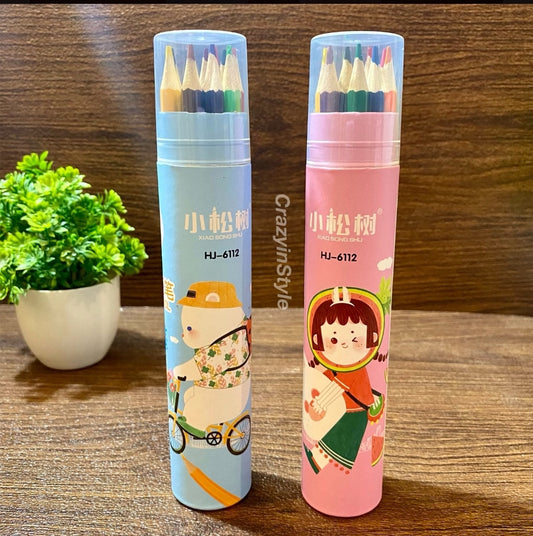 Kawai colour pencil (12 colour shades)