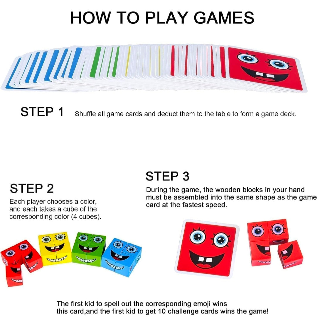 Face change game