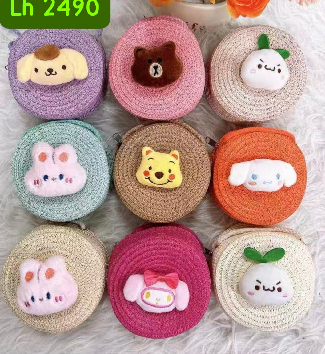 Jute sling bag for girls