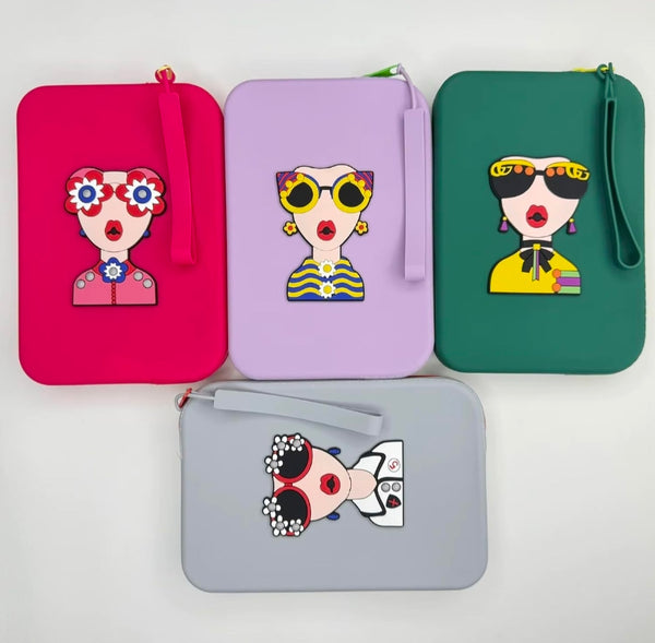 Silicone Cosmetic Bag Large Capacity Waterproof Travel Organiser