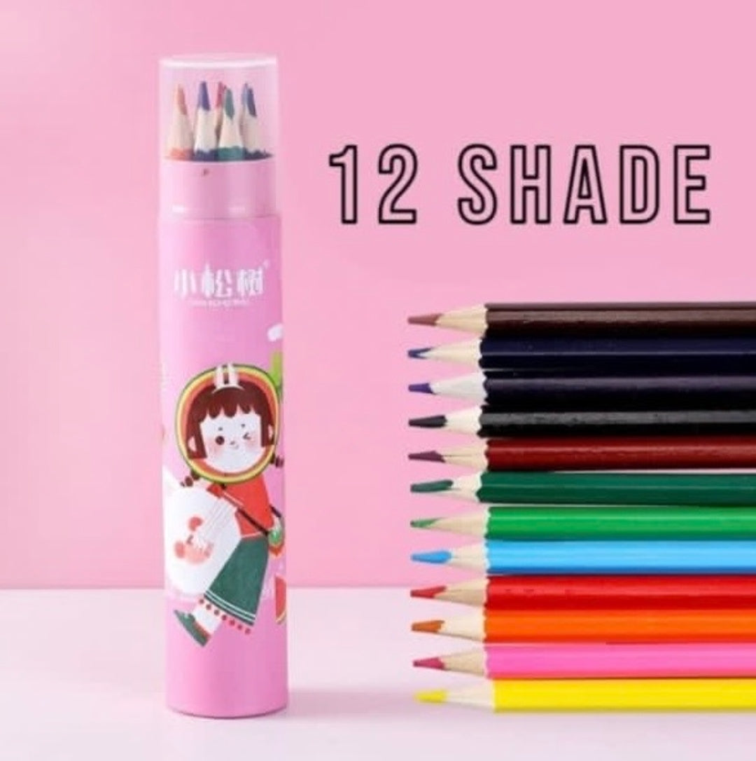 Kawai colour pencil (12 colour shades)