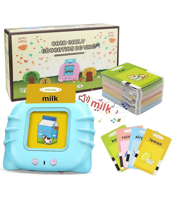 Educational Learning Talking Flash Cards for 2 Year Old Kids Boys Girls Baby Montessori Toys