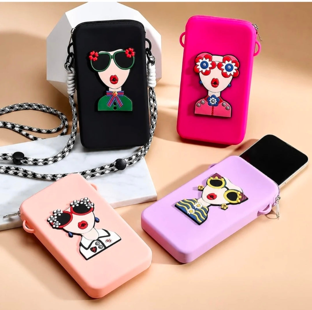 Silicon sling bags