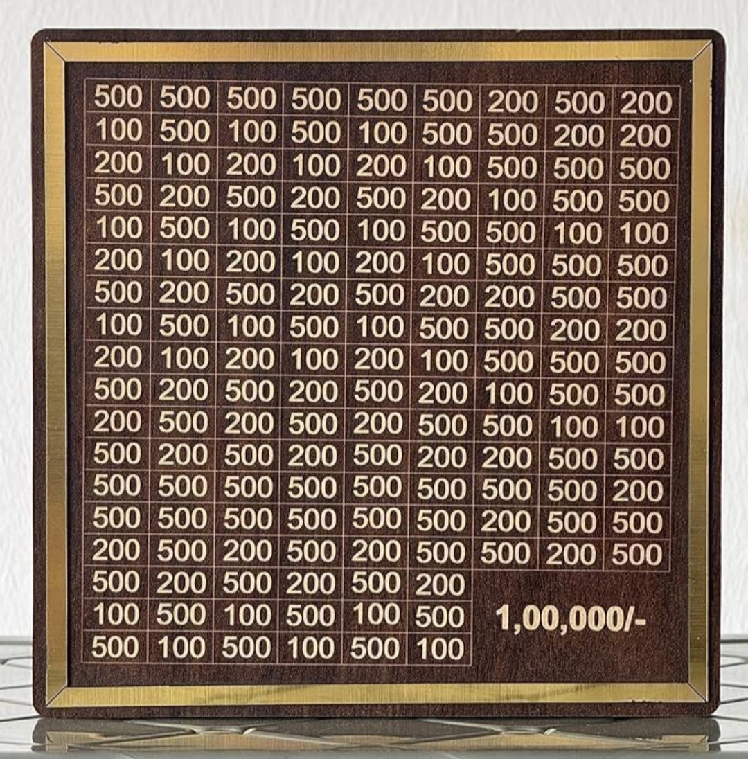 DIY Wooden Savings Bank Box, best return gift