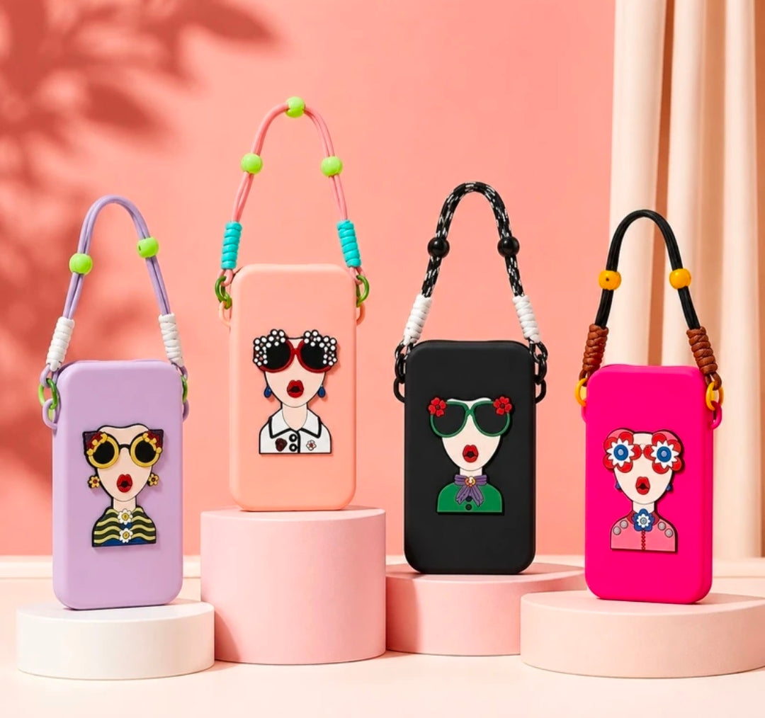 Silicon sling bags