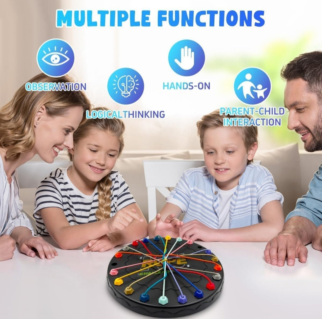 Rope puzzle game