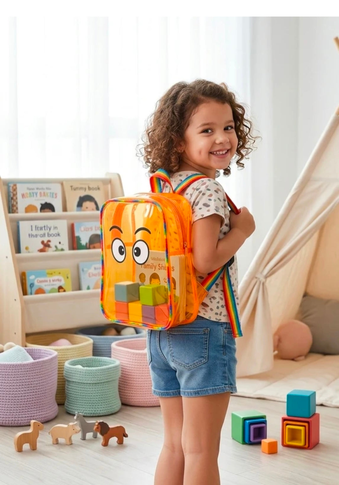 Jelly backpack for kids