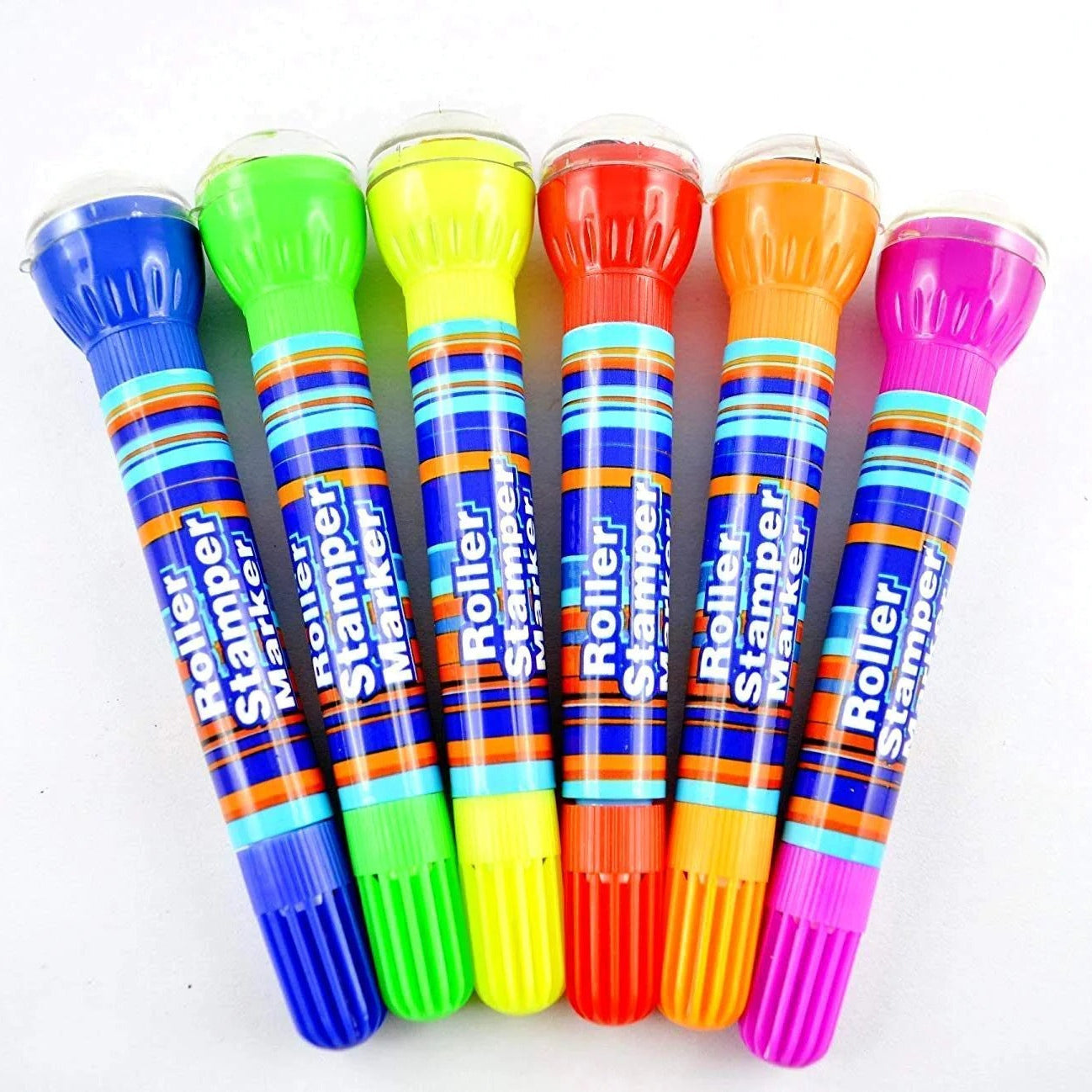 Roller stamper and marker 6 pcs