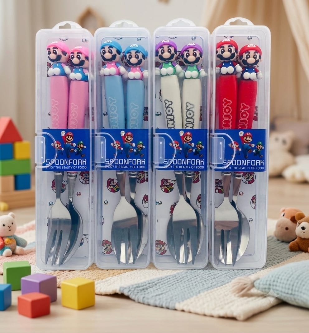 Cutlery set (spoon and fork)