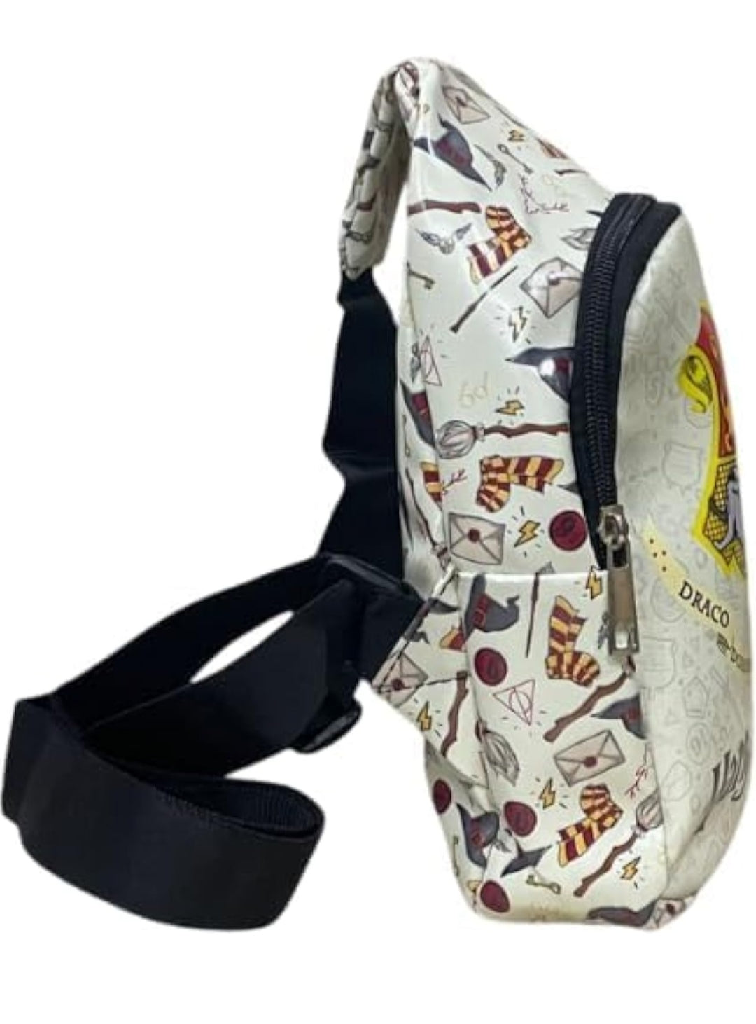 Harry Potter Themed Faux Leather Chest Sling Bag