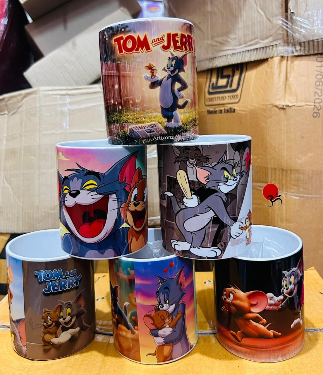 Printed coffee mugs (oven safe print)