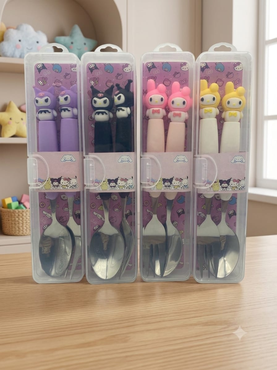 Cutlery set (spoon and fork)