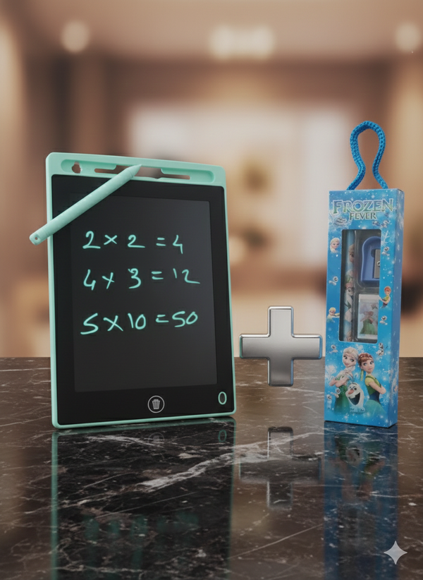 LCD panel + stationary set