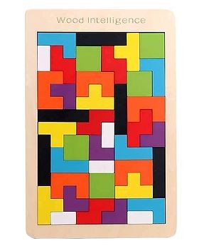 Russian puzzle wooden