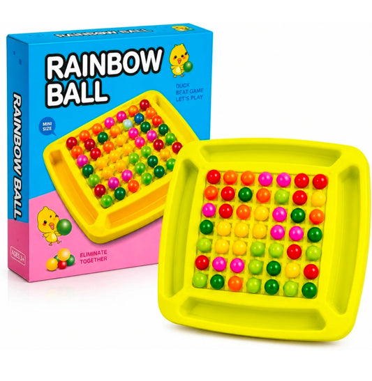 Rainbow ball memory game
