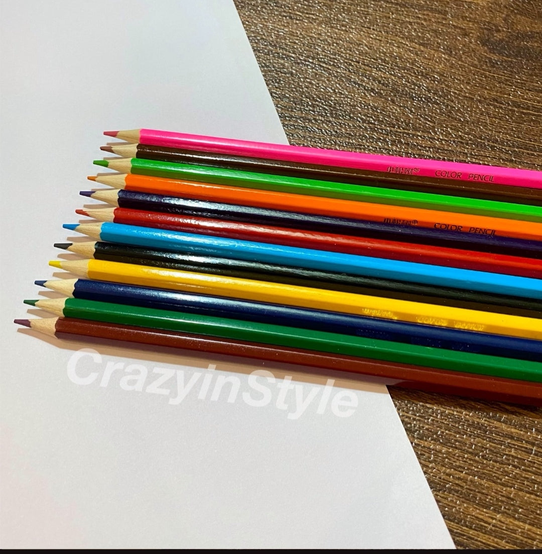 Kawai colour pencil (12 colour shades)