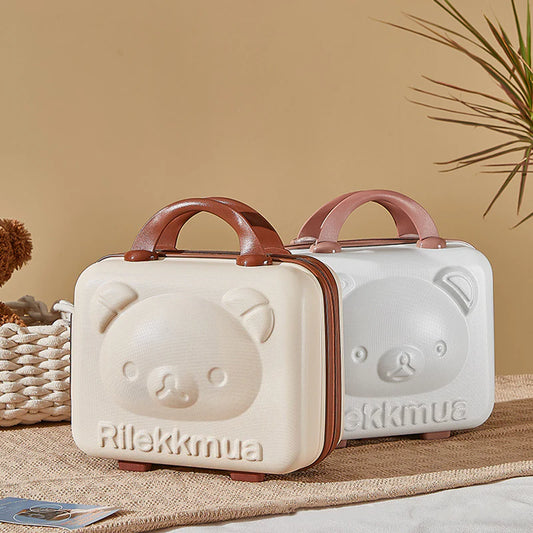 Portable Vanity Hard Shell Bag – Perfect for Travel & Storage!
