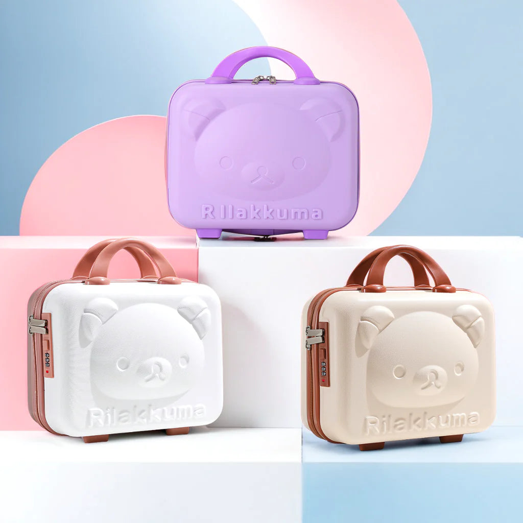 Portable Vanity Hard Shell Bag – Perfect for Travel & Storage!