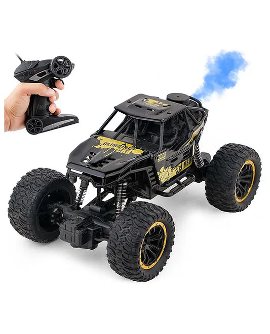 Remote Control Rock Crawler Water Mist Spray High Speed RC Car For Boys & Girls USB Rechargeable